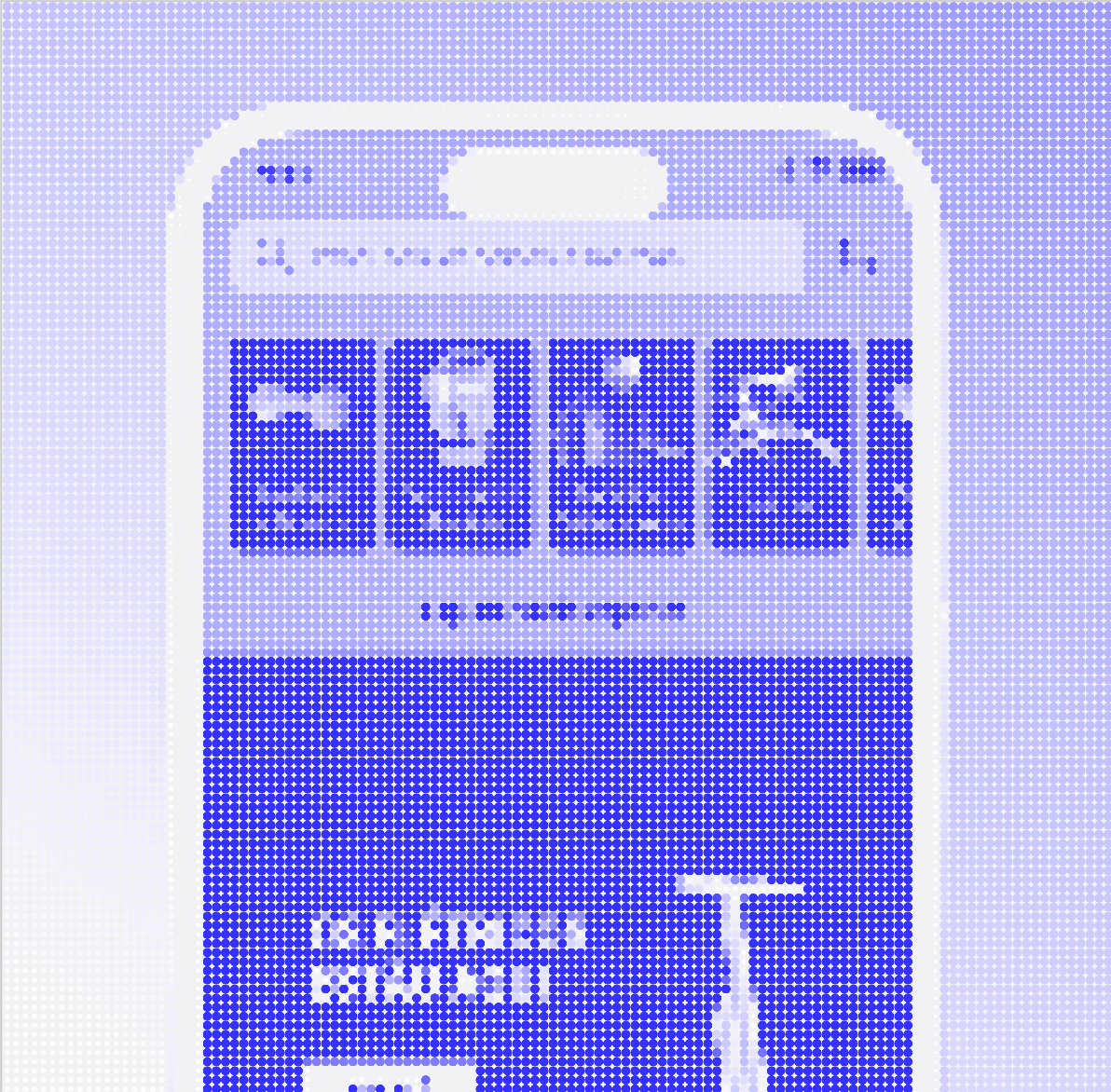 a image of a mobile phone with a app open